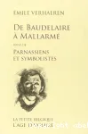 De Baudelaire à Mallarmé