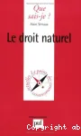 Le droit naturel