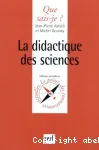 La didactique des sciences