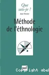 Méthode de l'ethnologie