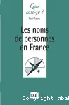 Les noms de personnes en France