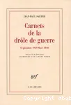 Carnets de la drôle de guerre : septembre 1939 - mars 1940