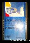 Dictionnaire des auteurs et des thèmes de la philosophie