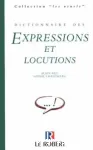 Dictionnaire des expressions et locutions