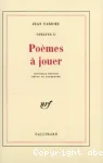 Poèmes à jouer : théâtre 2