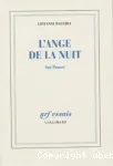 L'Ange de la nuit : sur Proust