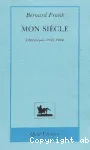 Mon siècle : chroniques 1952-1960