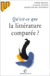 Qu'est-ce que la littérature comparée?