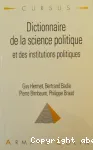 Dictonnaire de la science politique et des institutions politiques