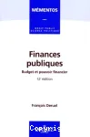 Finances publiques : budget et pouvoir financier