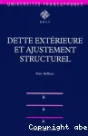 Dette extérieure et ajustement structurel