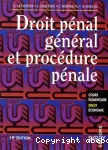 Droit pénal et procédure pénale