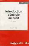 Introduction générale au droit