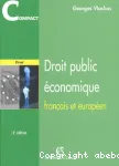 Droit public économique français et européen