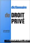 Dictionnaire de droit privé