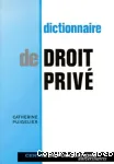 Dictionnaire de droit privé