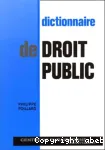 Dictionnaire de droit public