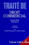 Traité de droit commercial. 2