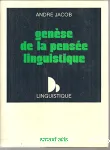 Genèse de la pensée linguistique