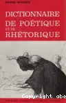 Dictionnaire de poétique et de rhétorique