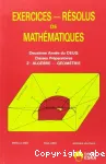 Exercices de mathématiques. 2, algèbre et géométrie