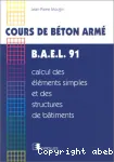 Cours de béton armé, BAEL 91 : calcul des éléments simples et des structures de bâtiments