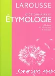 Dictionnaire d'étymologie