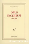 Opus incertum, 1984-1986