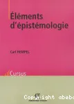 Eléments d'épistémologie