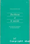 Durkheim et le suicide