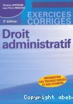 Exercices corrigés de droit administratif