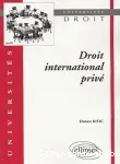 Droit international privé