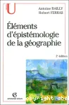 Eléments d'épistémologie de la géographie