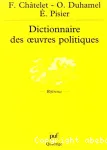 Dictionnaire des oeuvres politiques