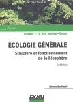 Ecologie générale : structure et fonctionnement de la biosphère