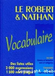 Vocabulaire