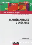 Mathématiques générales : cours et exercices corrigés