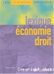 Lexique économie droit