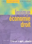 Lexique économie droit