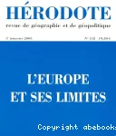 Hérodote : revue de géographie et de géopolitique, n° 118 (2005). L'Europe et ses limites