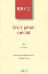 Droit pénal spécial