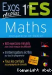 Maths 1re ES : obligatoire et option