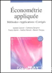 Econométrie appliquée : méthodes, applications, corrigés