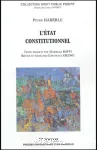 L'Etat constitutionnel