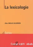 La lexicologie