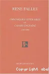 Chroniques littéraires du Canard enchaîné : 1952-1956