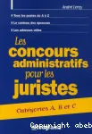 Les concours administratifs pour les juristes