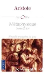 Métaphysique : livres Z à N