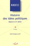 Histoire des idées politiques : depuis le XIX e siécle