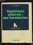 Linguistique générale : une introduction